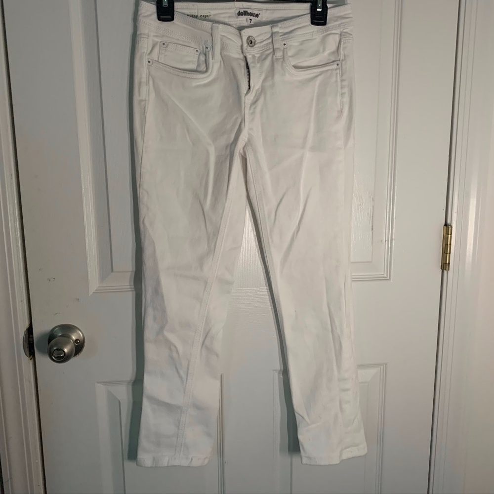 White jeans
